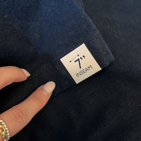 Men’s navy shorts size 36W saddlebred - Picture 2 of 3